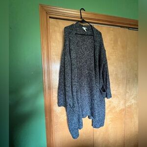 H&M cozy grey cardigan